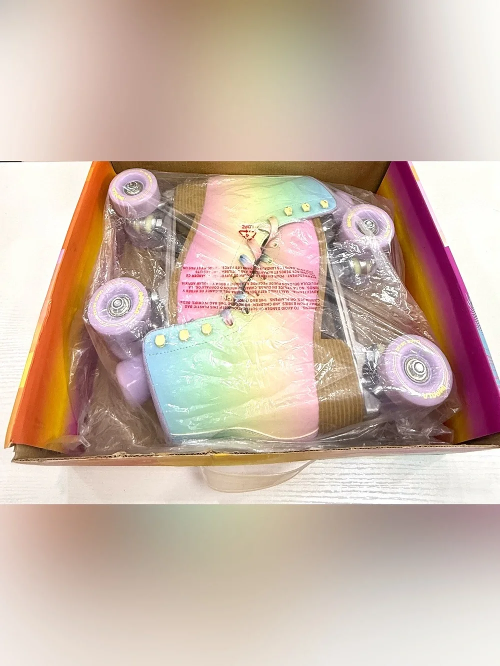 Impala Pastel Fade Roller Skates Size 8🛼🌈